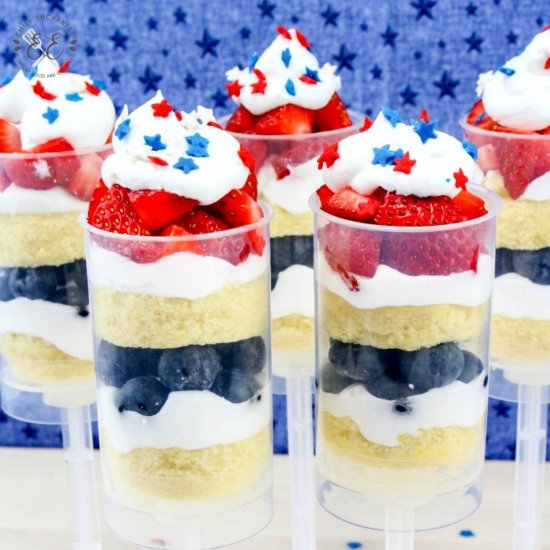 4th of July Push Pops