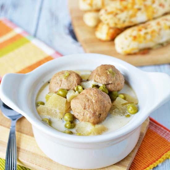 Slow Cooker Swedish Meatball Stew R