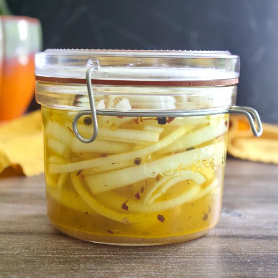 Turmeric Pickled Onions