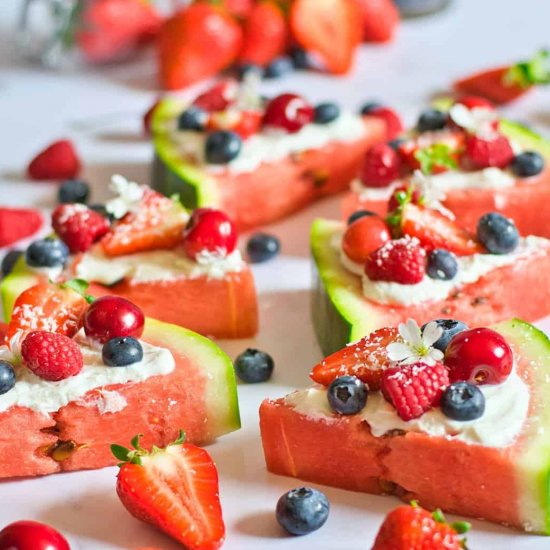 Watermelon Pizza