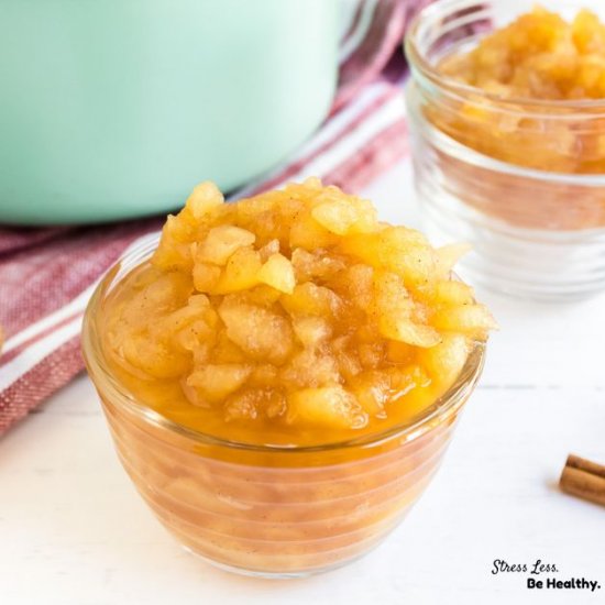 My Easy Homemade Applesauce