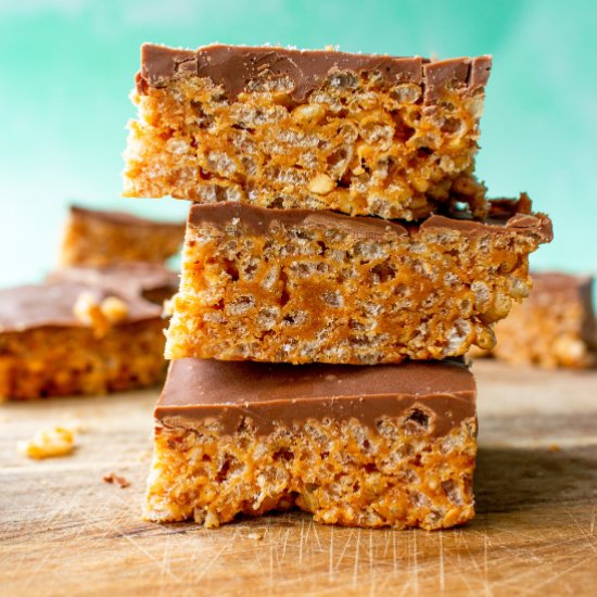 Peanut Butter Rice Krispie Treats