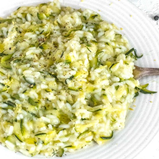 Zucchini Risotto