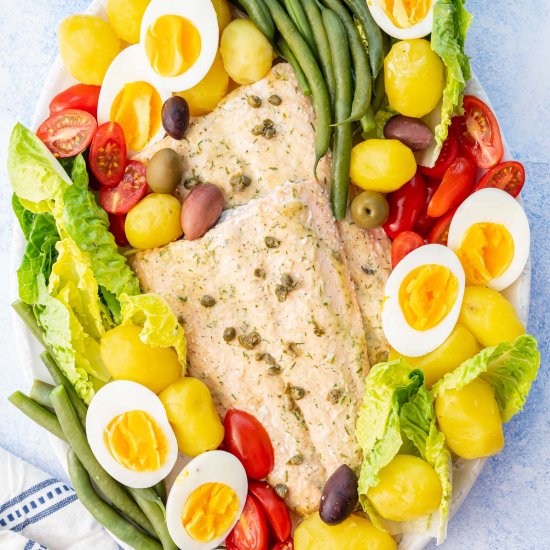 salmon nicoise salad