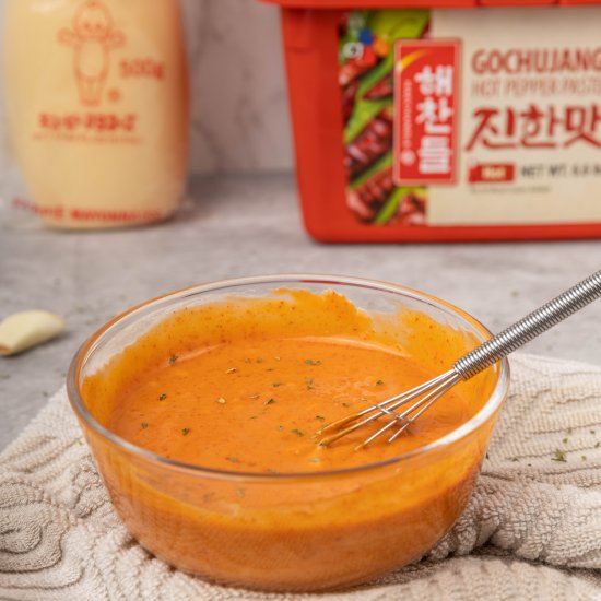 How to make a 5 min Gochujang Aioli