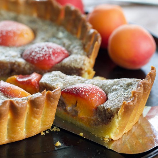 Summertime Apricot Frangipane Tart