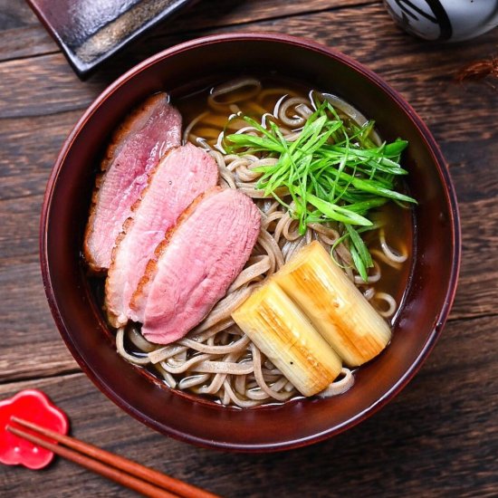 Duck Soba Noodle Soup