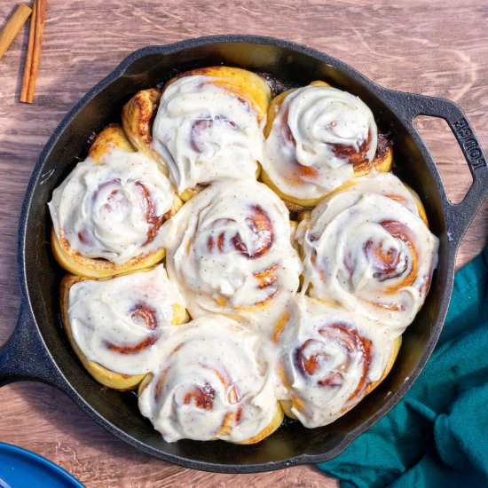 Sourdough Cinnamon Rolls