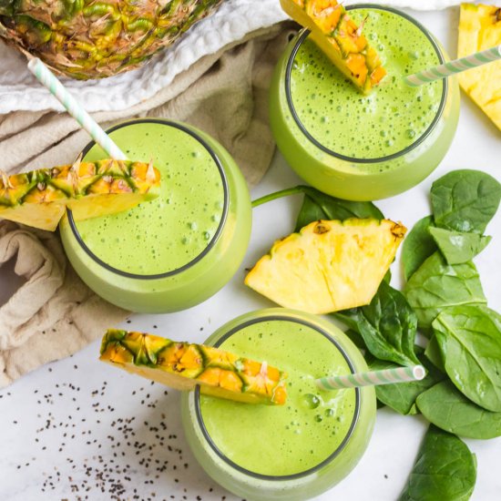 Pineapple Green Smoothie