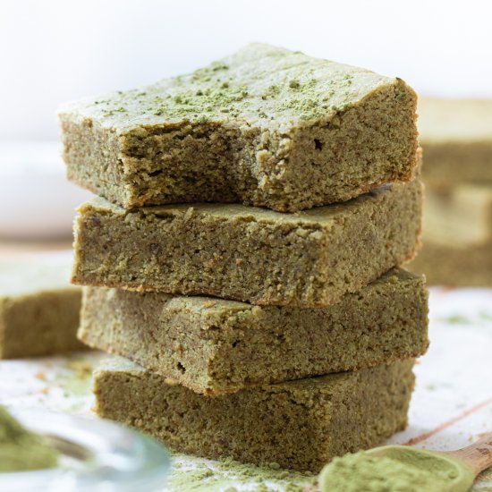 Vegan Matcha Brownies