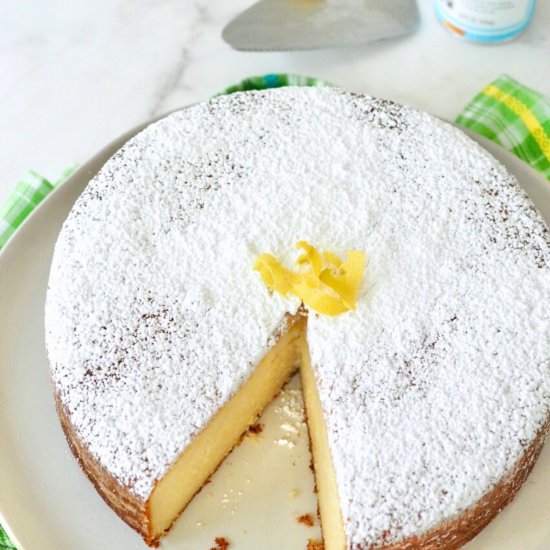 Italian Lemon Ricotta Cake Recipe