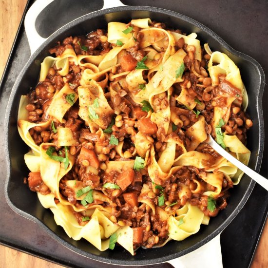 Vegan Lentil Ragu