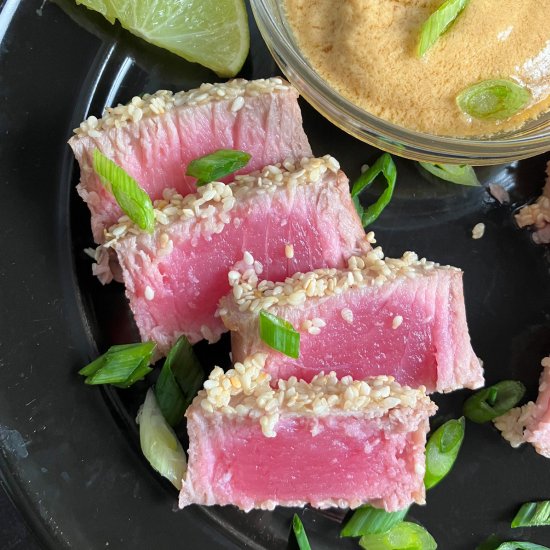 Air Fryer Tuna Steak Recipe