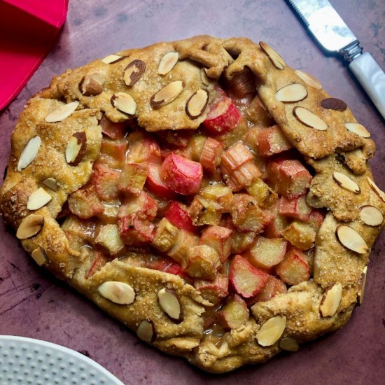 Rustic Rhubarb Galette