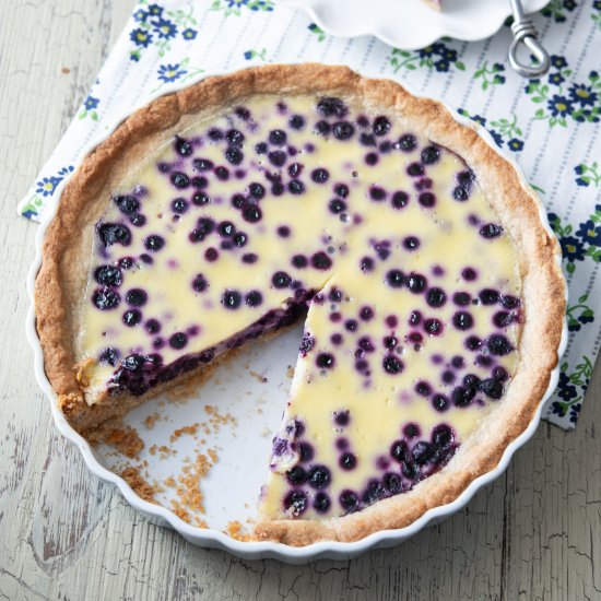 Finnish Blueberry Pie