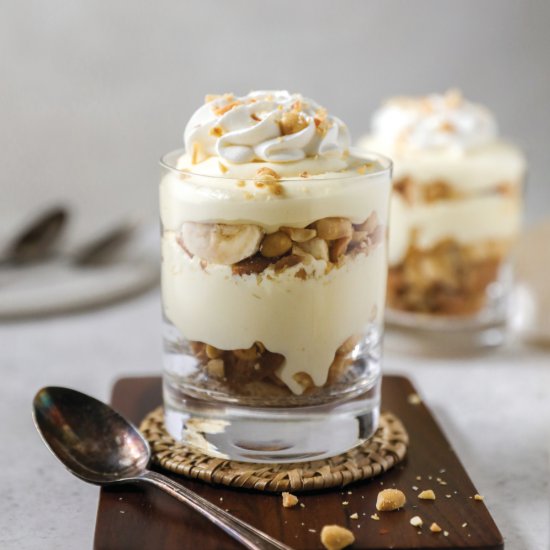 Salted Peanut Banana Pudding