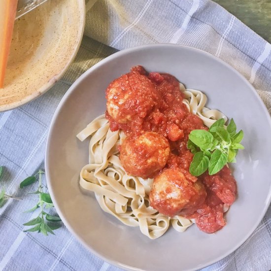 Slow Cooker Turkey Meatballs