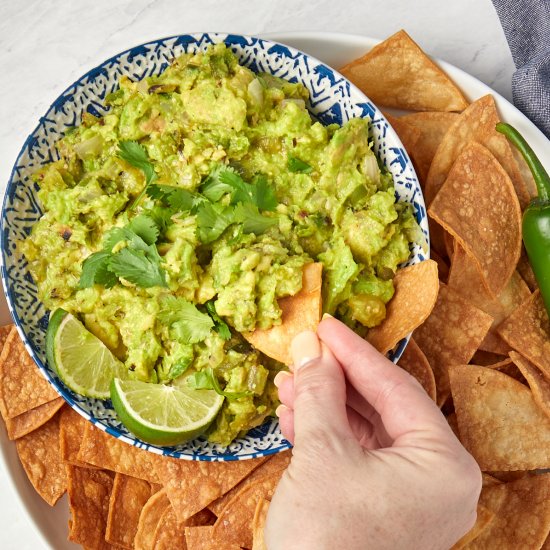 Grilled Avocado Guacamole