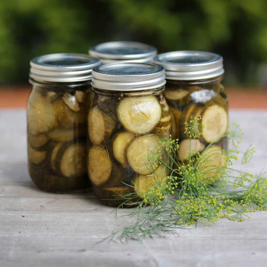 Dill Pickles Canning Recipe