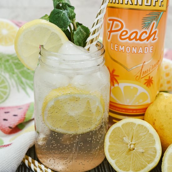 Peach Lemonade Hard Seltzer