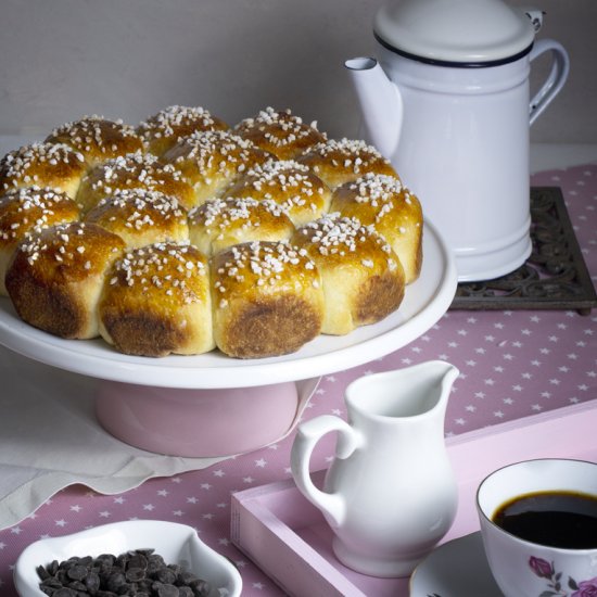 BRIOCHE CON PEPITAS DE CHOCOLATE