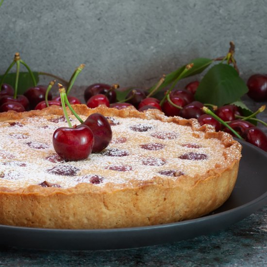 TARTA DE CEREZAS