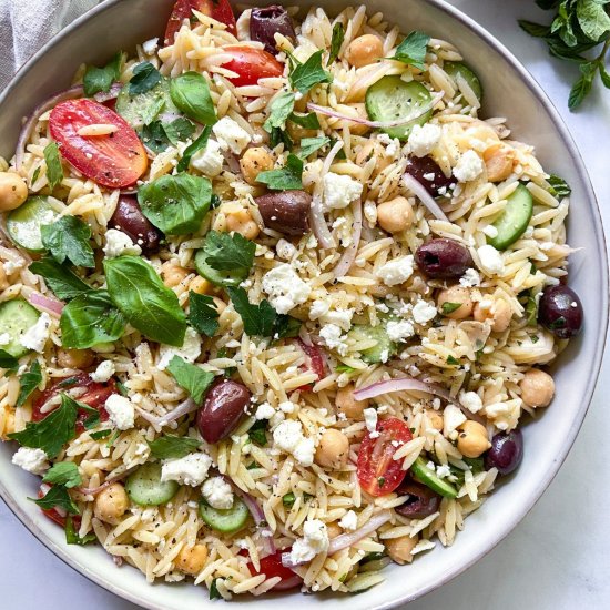 Greek Orzo Salad