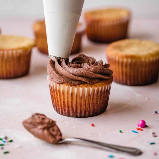 Dark Chocolate Buttercream Frosting