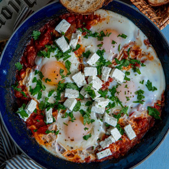 Pioneer Woman Spicy Shakshuka Eggs