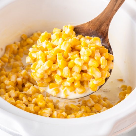 Slow Cooker Creamed Corn