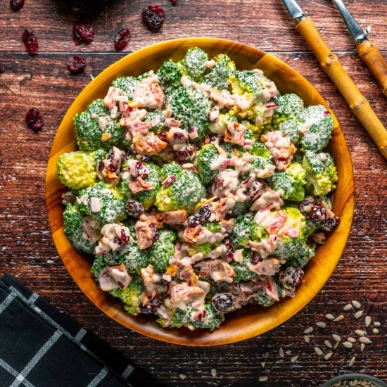 Vegan Broccoli Salad