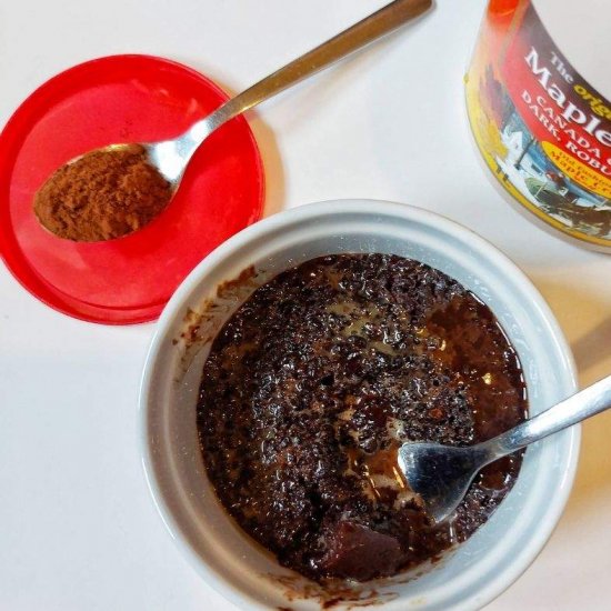 Flourless 3-Ingredient Mug Cake