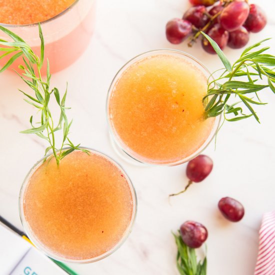 Grape Tarragon Gin Spritzer