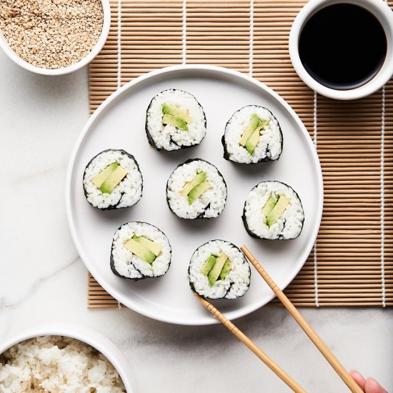 Avocado Sushi Roll