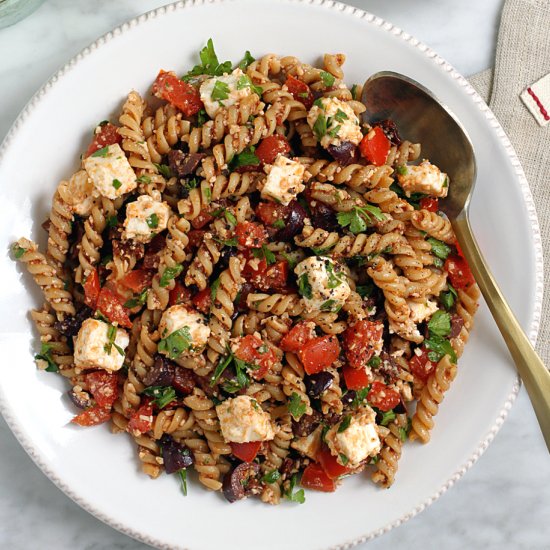 Tomato and Feta Pasta Salad