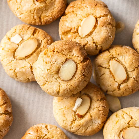 Almond Coconut Cookies