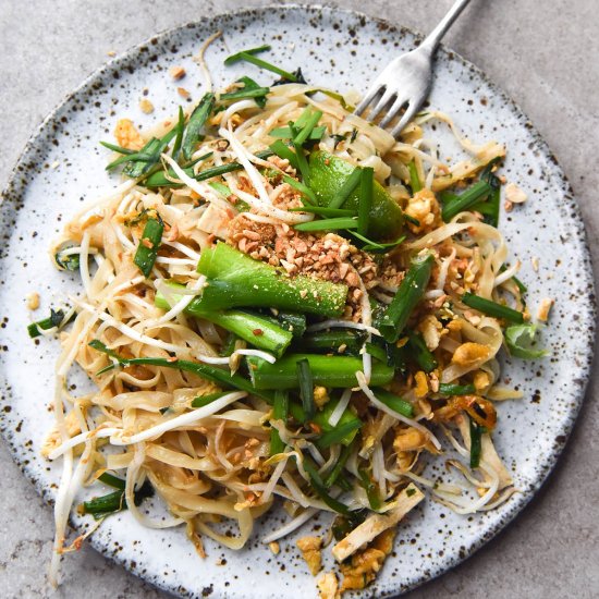 FODMAP friendly vegetarian Pad Thai