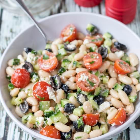 Easy Cannellini Bean Salad