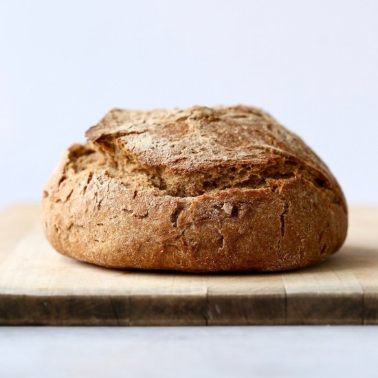 Easy Whole Wheat Artisan Bread