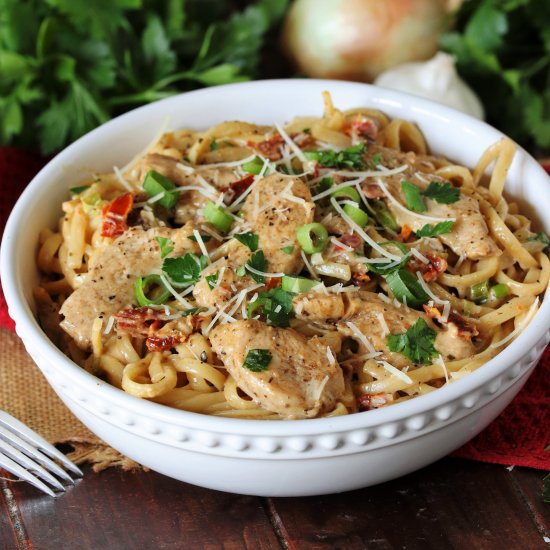 Creamy Cajun Chicken Pasta