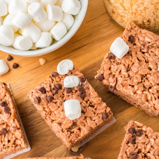 Chocolate Rice Krispie Treats