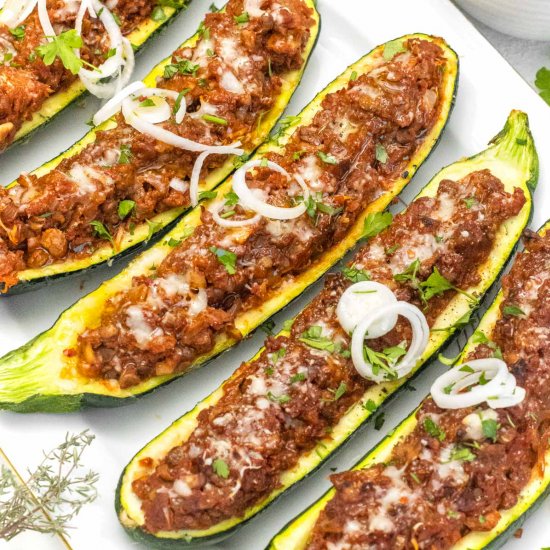 Easy Zucchini Boats