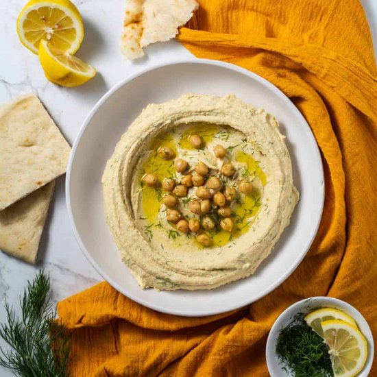 Lemon Dill Hummus