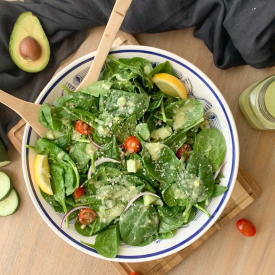 5 Minute Avocado Caesar Dressing