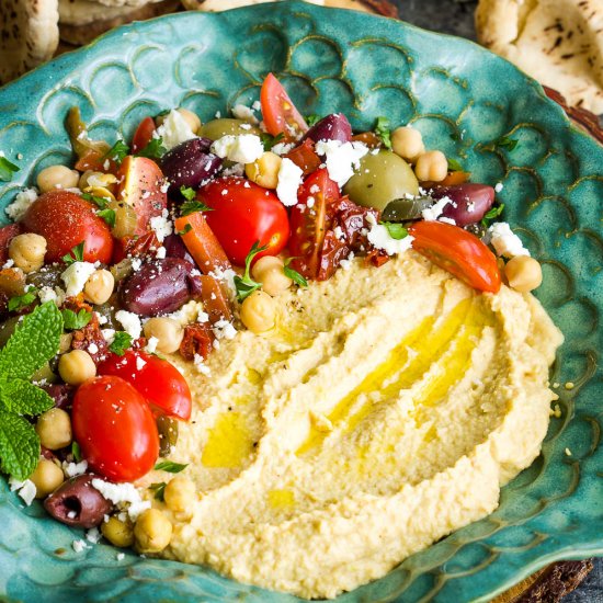 Loaded Lime Garlic Hummus