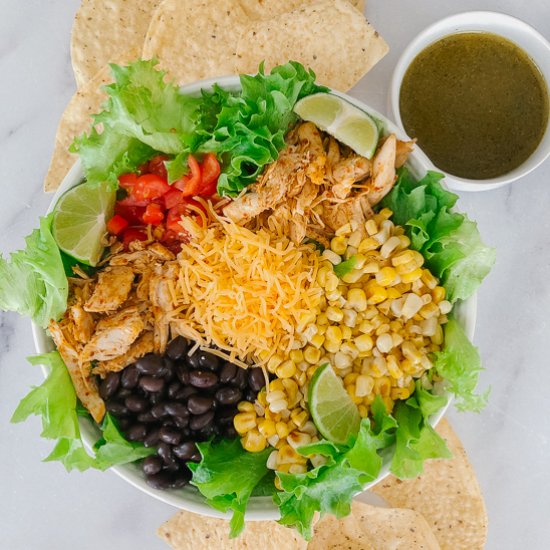 Honey Lime Salad with Chicken