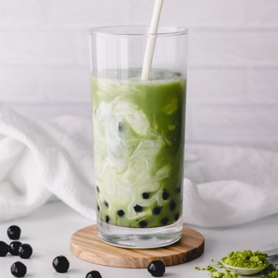 Matcha Boba Tea