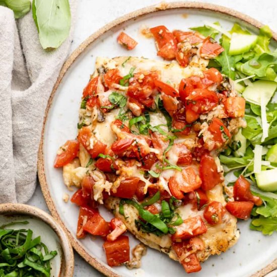 Easy Bruschetta Chicken Recipe