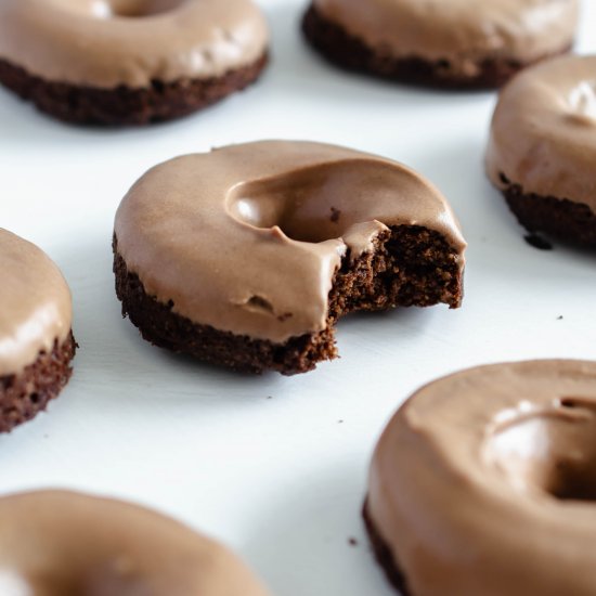 Keto Gluten Free Chocolate Donuts