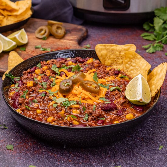 Slow Cooker Chilli Con Carne